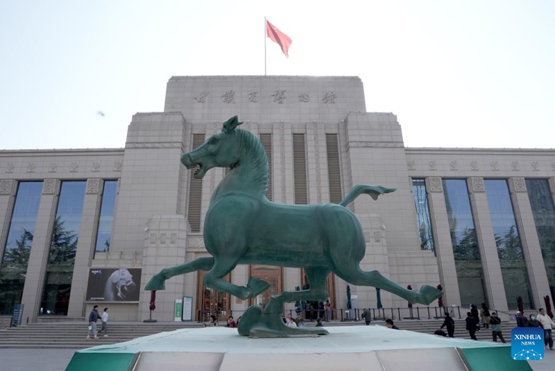 Picha: Sanamu ya kale ya Farasi wa Shaba iliyohifadhiwa kwenye Jumba la Makumbusho ya Mkoa wa Gansu, China