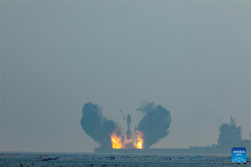 China yarusha roketi ya kibiashara ya Gravity-1 kwenda anga ya juu kutoka baharini