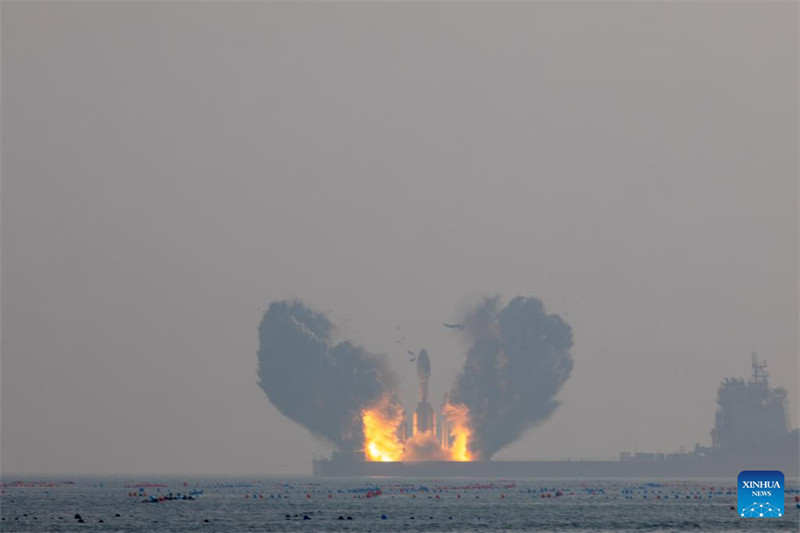 China yarusha roketi ya kibiashara ya Gravity-1 kwenda anga ya juu kutoka baharini