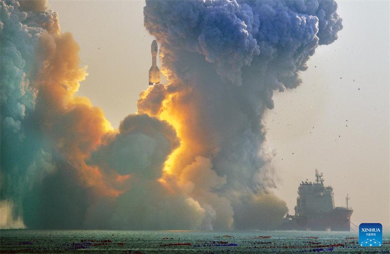 China yarusha roketi ya kibiashara ya Gravity-1 kwenda anga ya juu kutoka baharini