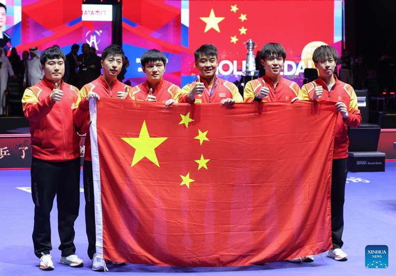China yashinda taji la Dunia la mpira wa mezani kwa wanaume kwa mara ya 11 mfululizo kwenye mashindano ya Dunia