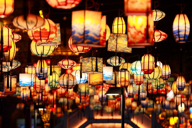 Gansu Lanzhou: Kufurahia taa za rangi na kuukaribisha mwaka mpya