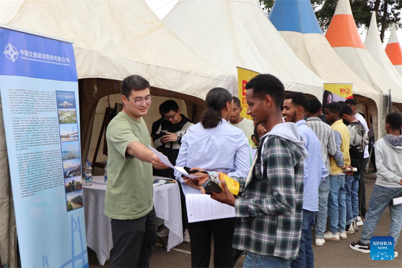 Kampuni za China zatoa mchango katika?soko la ajira la Ethiopia kupitia maonyesho ya kazi
