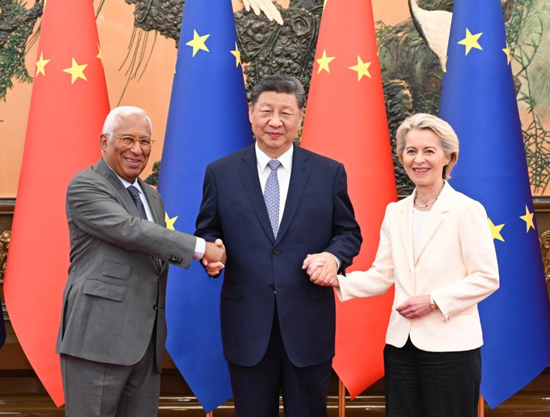 Rais Xi atoa wito kwa China na EU kutoa utulivu na uhakika zaidi kwa dunia kupitia uhusiano thabiti na mzuri wa pande mbili