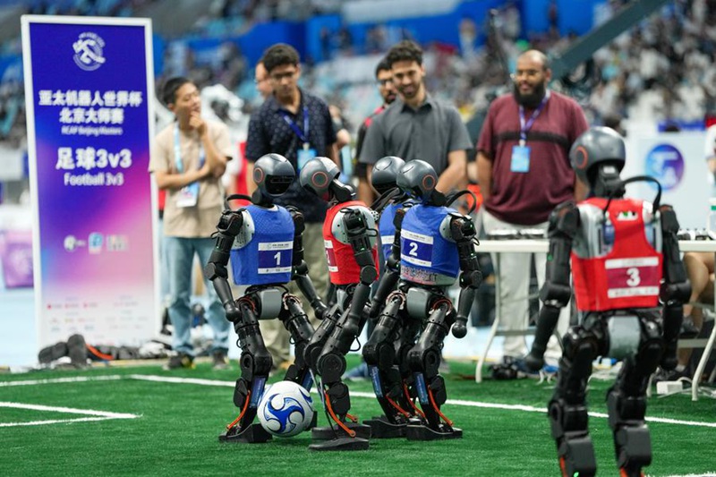 Michezo ya roboti za?binadamu?ya?China yaonyesha uvumbuzi wa teknolojia ya kimataifa