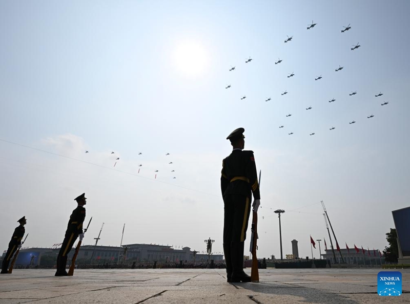 China yafanya gwaride kubwa la kijeshi kuadhimisha miaka 80 ya ushindi wa vita vya kupambana na uvamizi wa Japan na WWII