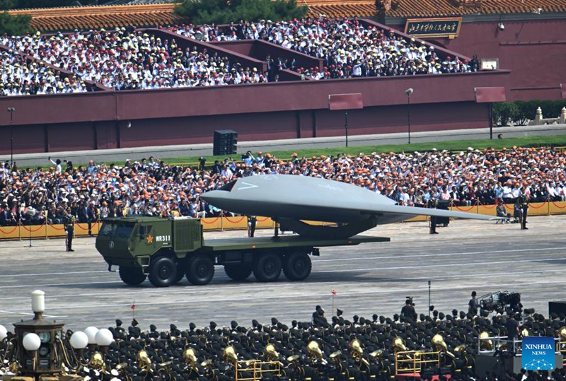 Hali mbalimbai ya kuvutia kwenye gwaride la Siku ya Ushindi ya China